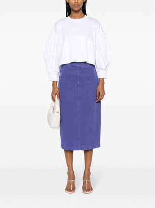 Max Mara Skirts Purple