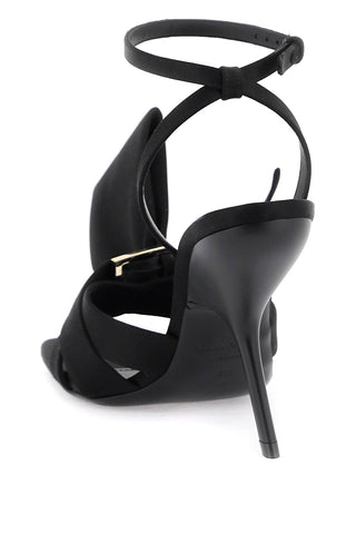 Sandals With Asymmetric Bow