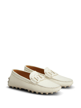 Tod's Flat Shoes White