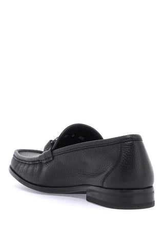 Loafers With Buckle And Hooks