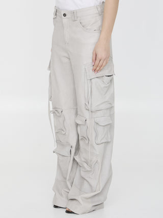 Leather Cargo Pants