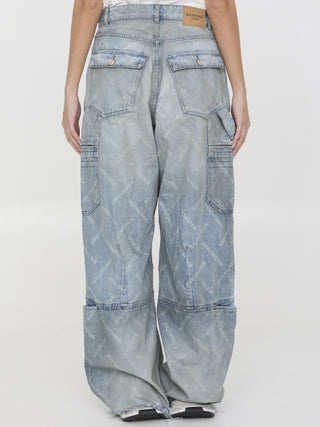 Cargo Bal Diagonal Allover Pants