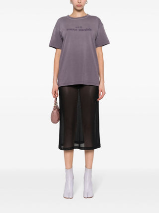 Maison Margiela T-shirts And Polos Purple