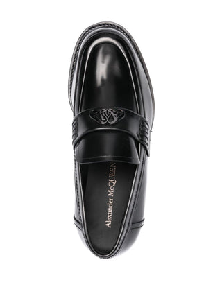 Alexander Mcqueen Flat Shoes Black