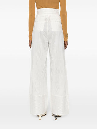 Max Mara Trousers White