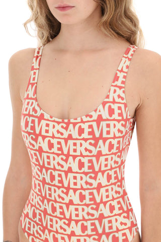 Versace Allover One-piece Swimwear