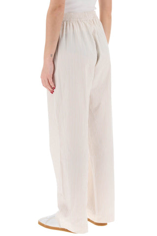 Organic Cotton Striped Claudia Pants