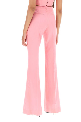 Low Waisted Flared Trousers