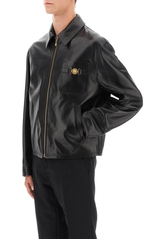Leather Blouse Jacket