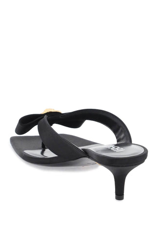 Gianni Ribbon Thong Mules