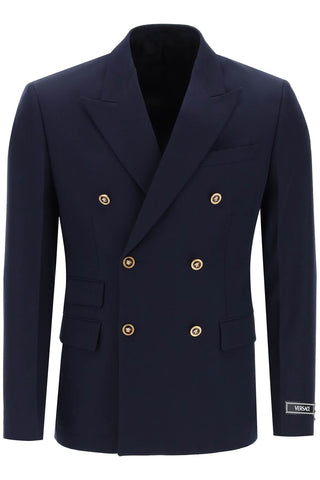 Tailored Jacket With Medusa Buttons