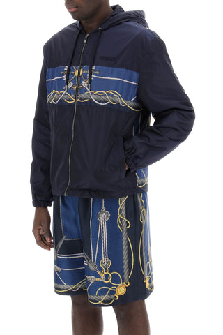 Versace Nautical Hooded Jacket