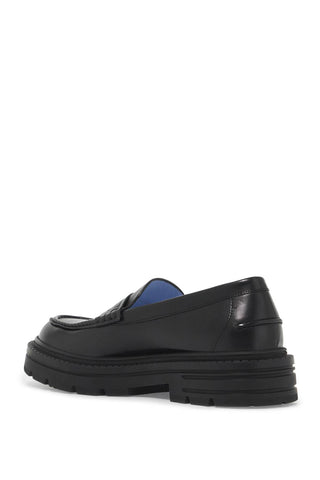 Smooth Leather Adriano Loafers In