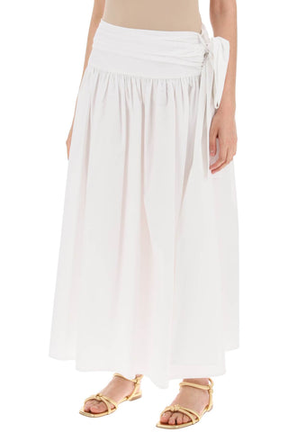Cotton Midi Skirt For Women