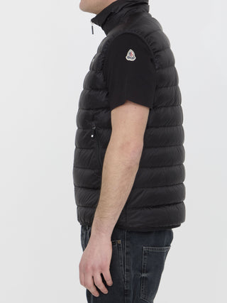 Padded Vest With Logo