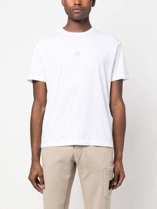 Stone Island T-shirts And Polos White