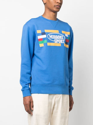 Missoni Sport Sweaters Blue