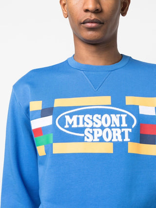 Missoni Sport Sweaters Blue