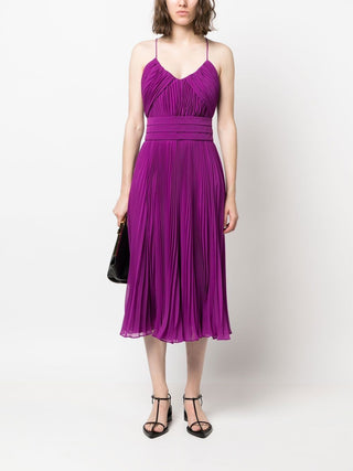 Max Mara Pianoforte Dresses Purple