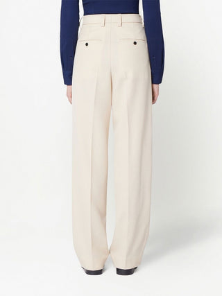 Ami Paris Trousers Beige