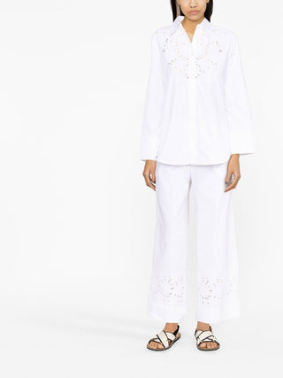 Parosh Trousers White