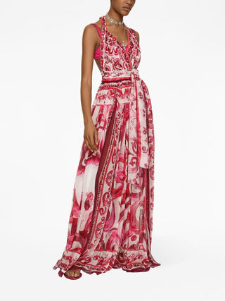 Dolce&gabbana Cruise Dresses Fuchsia