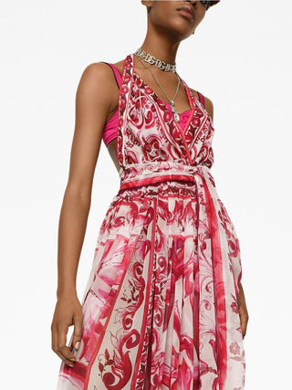 Dolce&gabbana Cruise Dresses Fuchsia