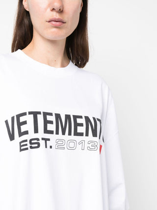 Vetements T-shirts And Polos White