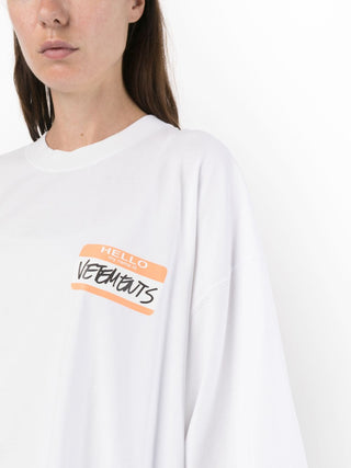 Vetements T-shirts And Polos White