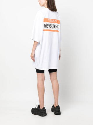 Vetements T-shirts And Polos White