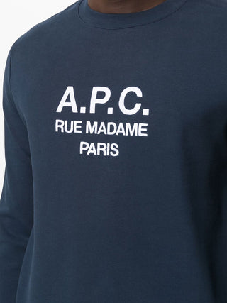 A.p.c. Sweaters Blue