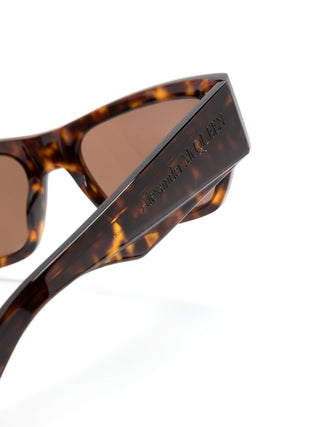 Alexander Mcqueen Sunglasses Brown