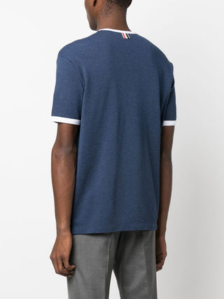 Thom Browne T-shirts And Polos Blue