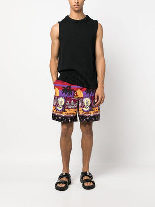 Pleasures Shorts Bordeaux