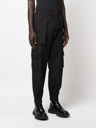 Alexander Mcqueen Trousers Black