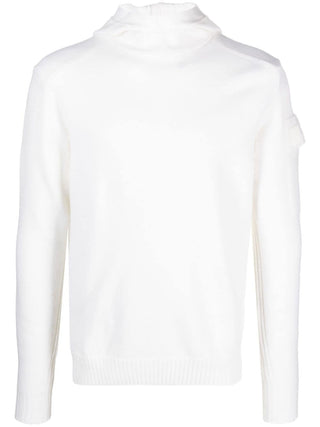 C.p. Company Metropolis Sweaters White