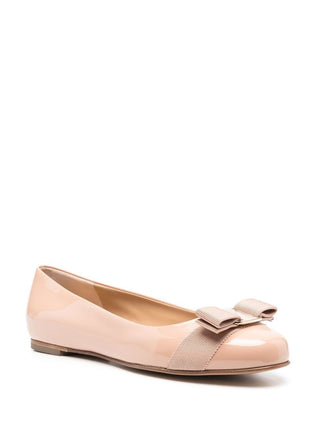 Ferragamo Flat Shoes Powder