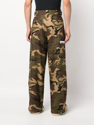 Palm Angels Trousers Green