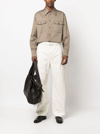 Lemaire Shirts Beige