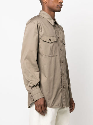 Lemaire Shirts Beige