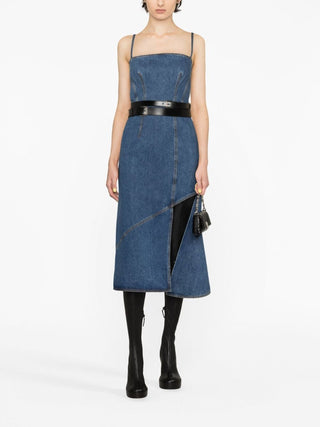 Alexander Mcqueen Dresses Blue