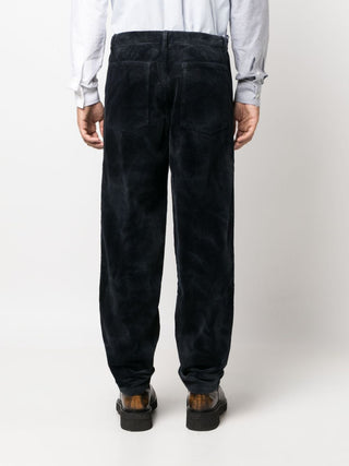 Comme Des Garcons Trousers Blue