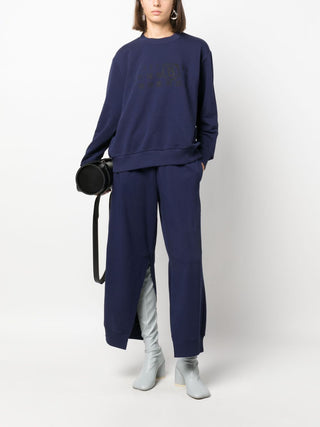 Mm6 Maison Margiela Sweaters Blue