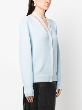 Fendi Sweaters Clear Blue