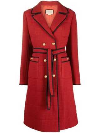 Gucci Cruise Coats Red