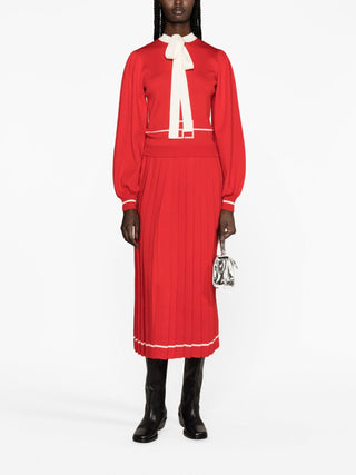 Gucci Cruise Skirts Red