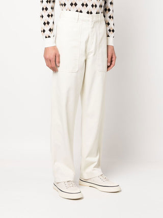 Palmes Trousers White