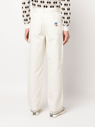 Palmes Trousers White