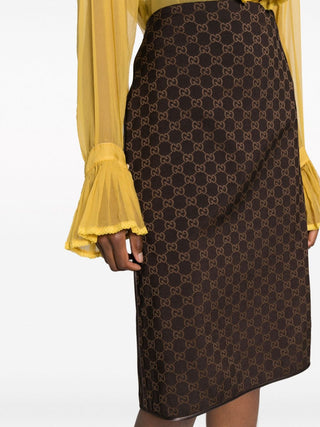 Gucci Skirts Brown