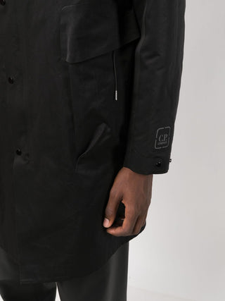 C.p. Company Metropolis Coats Black